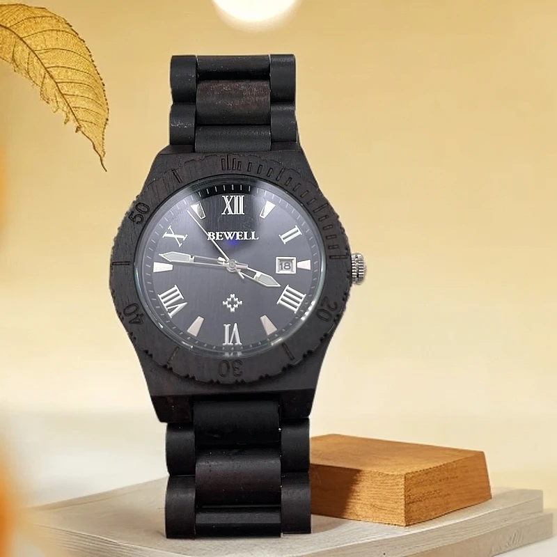 经典檀木手表轻奢潮流机芯时尚木制腕表