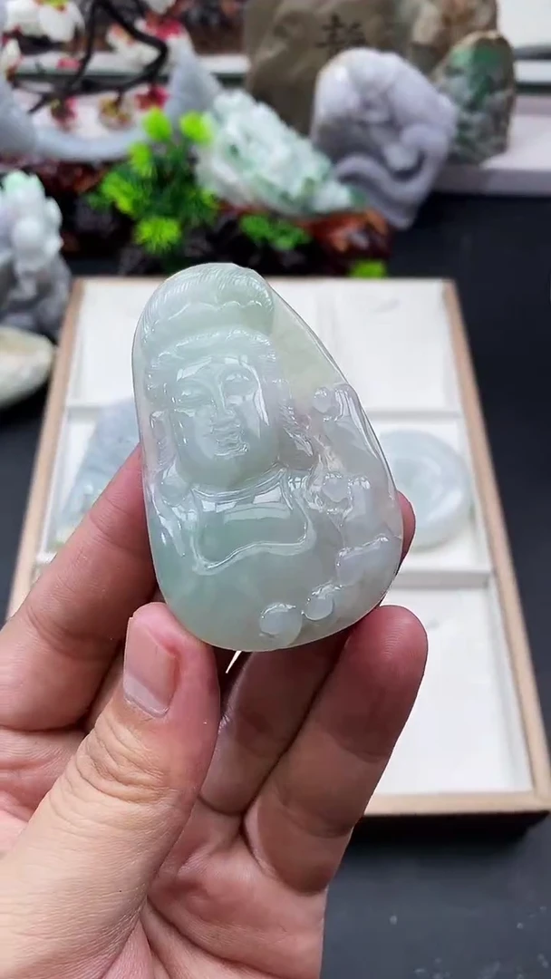 颈饰未镶嵌翡翠天然缅甸A货翡翠