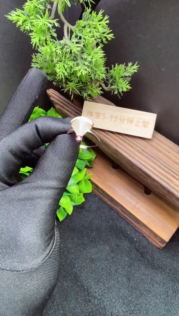 【闪购商品】和田玉戒指银S925镶嵌银s925-和田玉戒指