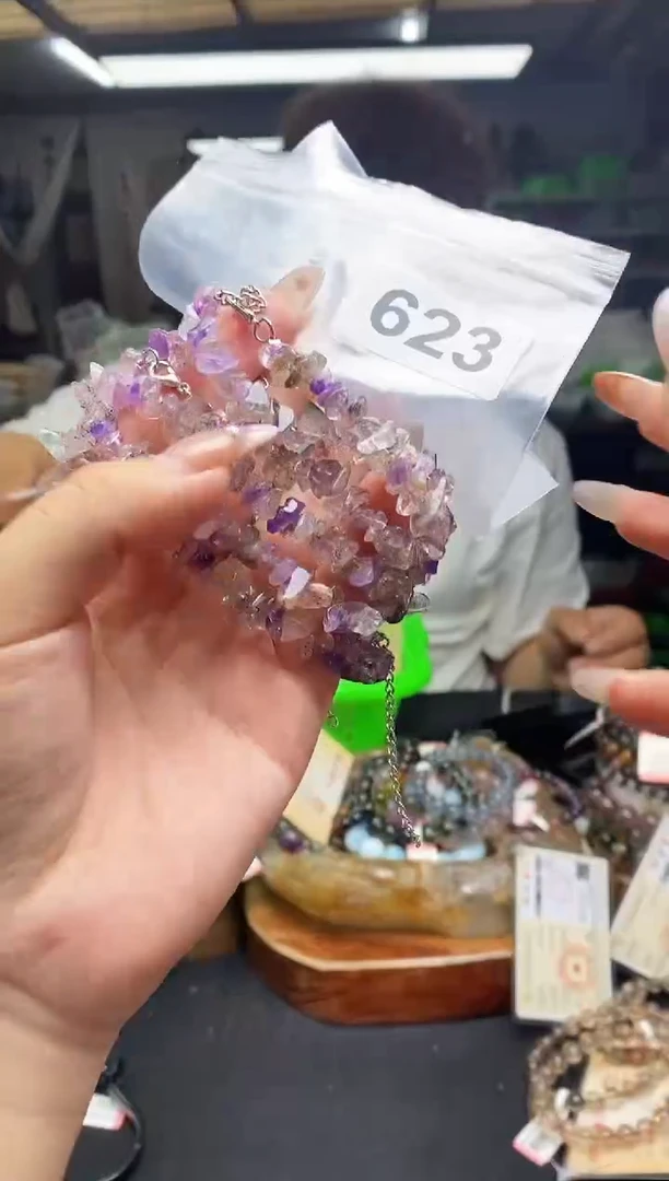 水晶手串未镶嵌手串623多样性发其一