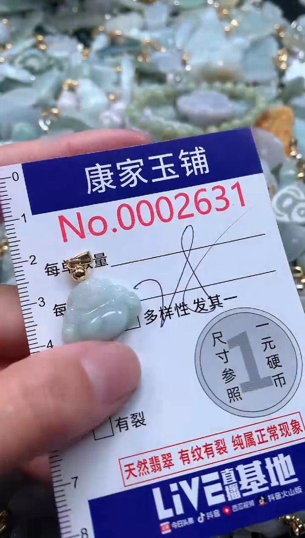 【闪购商品】翡翠吊坠(不含链)未镶嵌2631