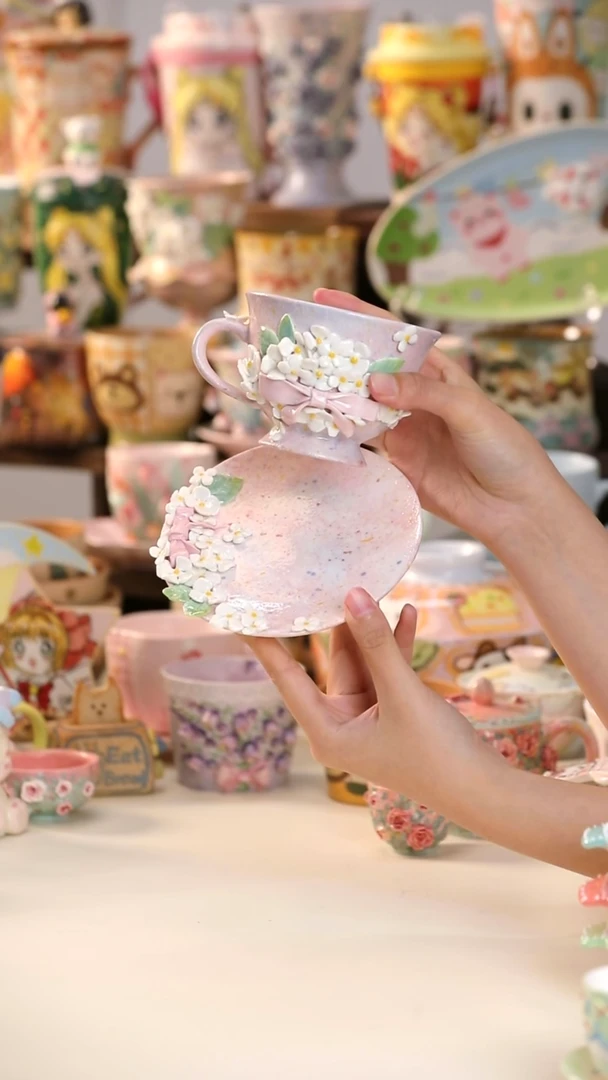 其他景德镇釉下彩手绘设计师款陶瓷