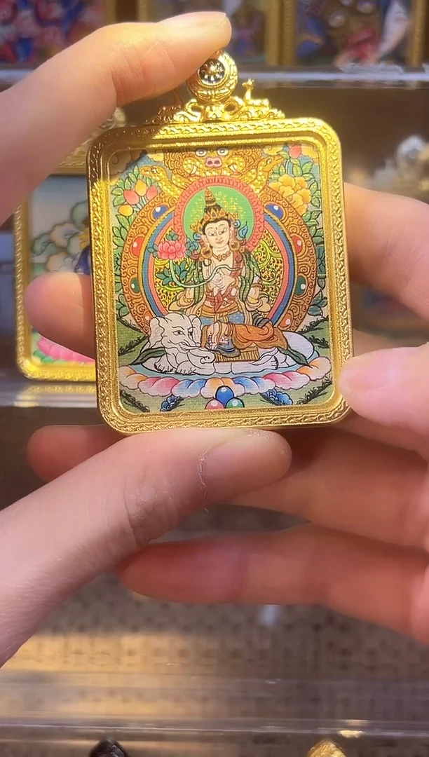 吊坠普贤菩萨 4*5  送链子 11.18