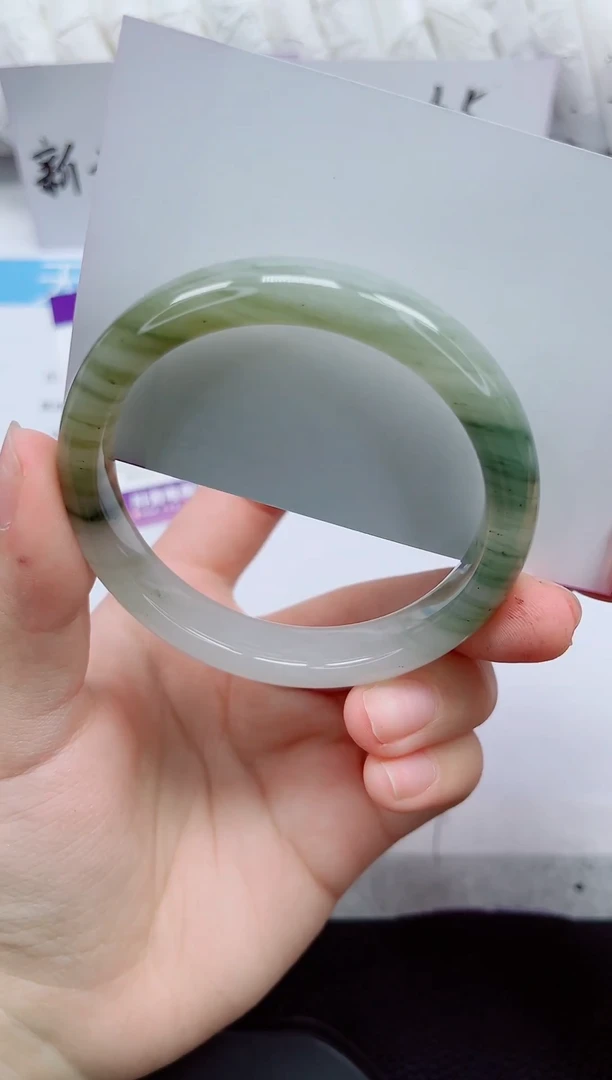 未镶嵌手镯石英质玉109-55/56