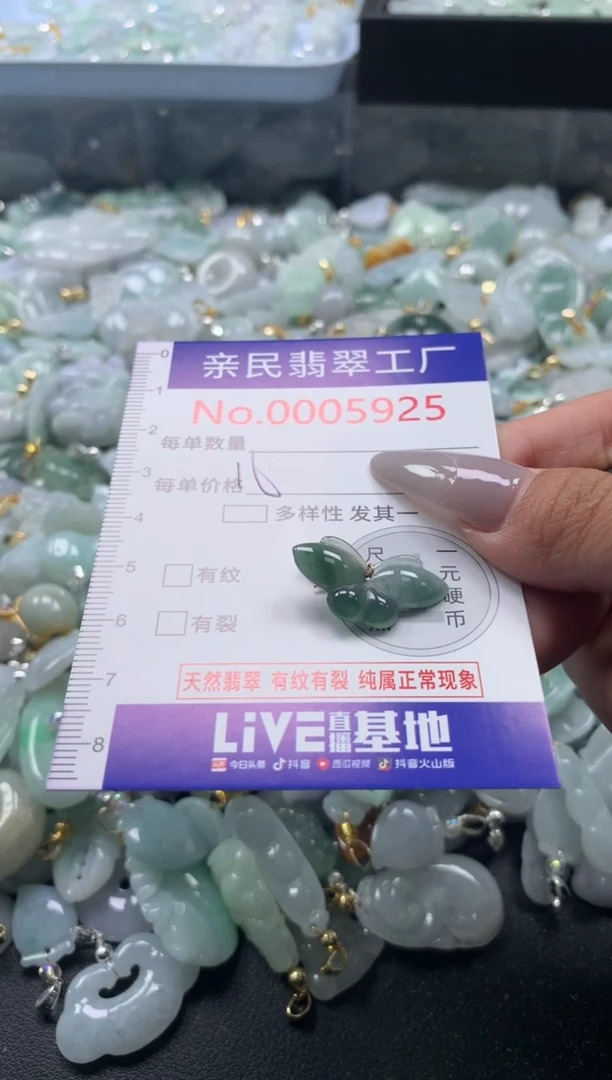 颈饰未镶嵌翡翠5925