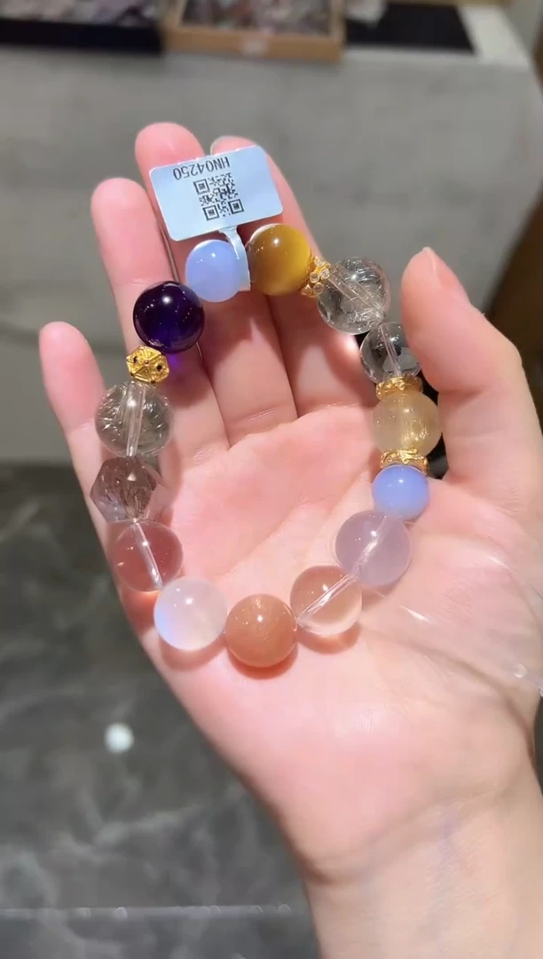 水晶手串未镶嵌手串