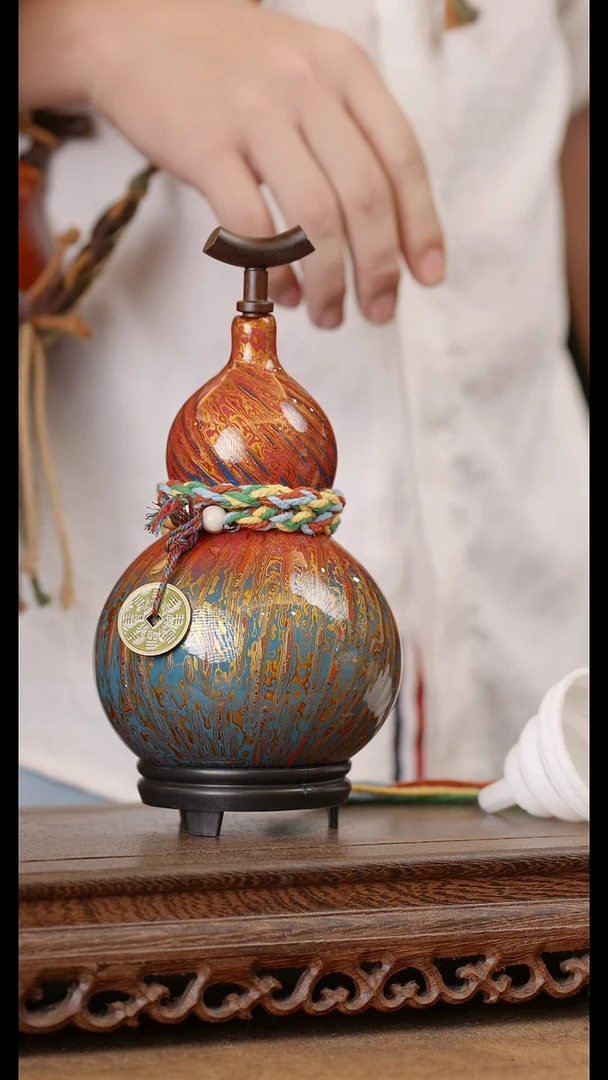 82号精品天然大漆酒葫芦一物一拍~