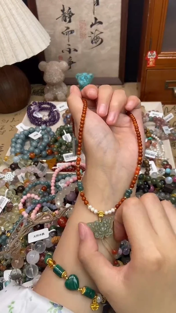 蜜蜡颈饰未镶嵌326