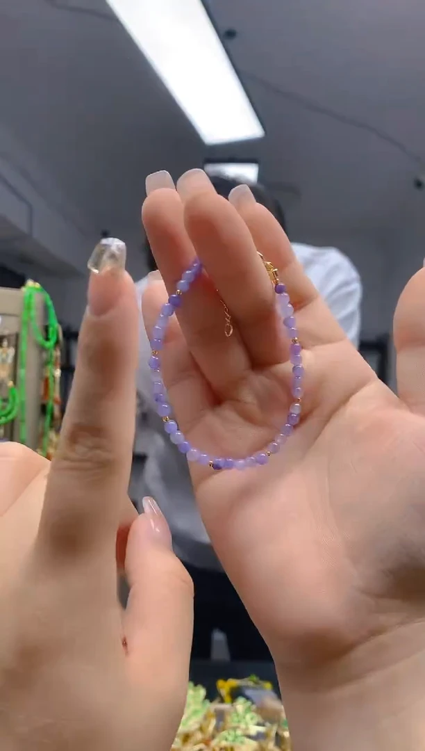 【闪购商品】翡翠耳饰合金127翡翠手链