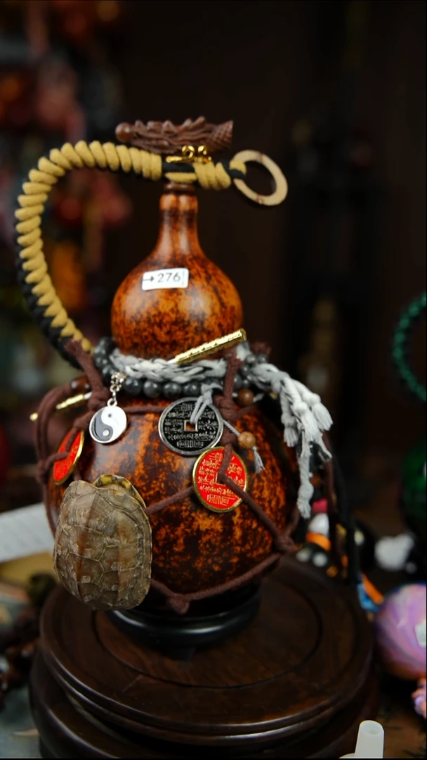 276号750ml左右非遗大漆酒葫芦