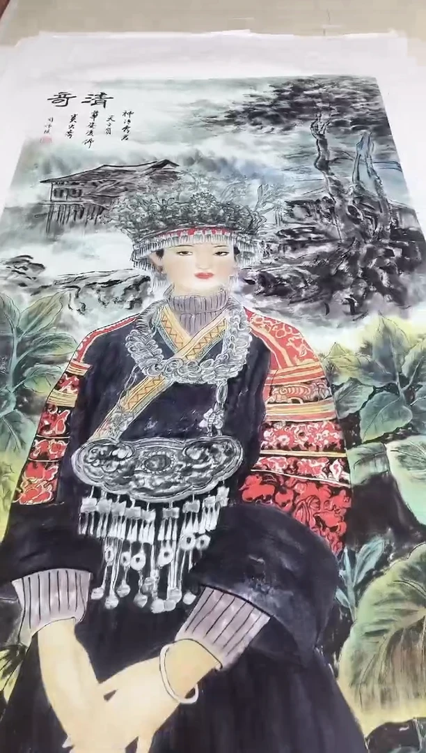 国画九霄甄选国画作品zhb034