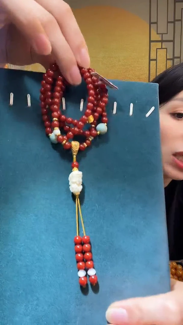 玛瑙/玉髓颈饰未镶嵌A1109项链