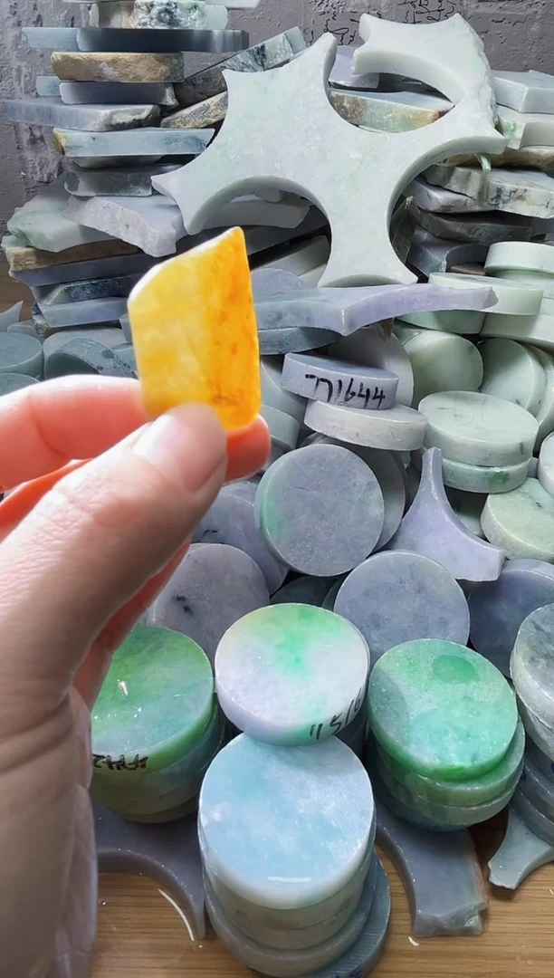 裸石翡翠天然翡翠A货玉 南 396