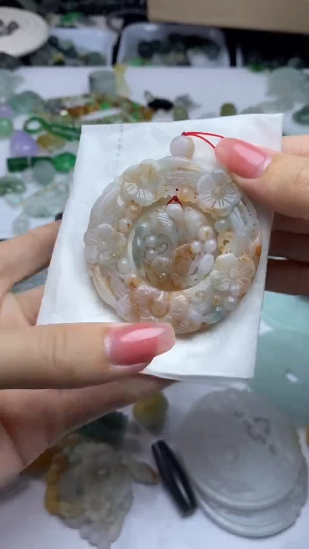 定制翡翠未镶嵌毛货定制不退不换