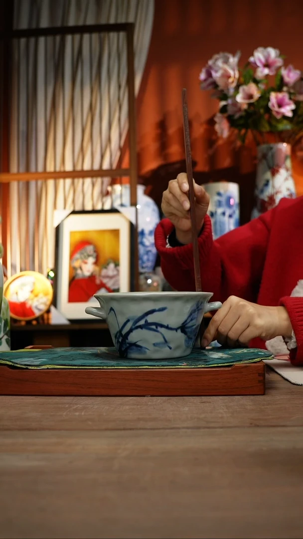 【简家甄选】景德镇设计师釉下手绘陶瓷