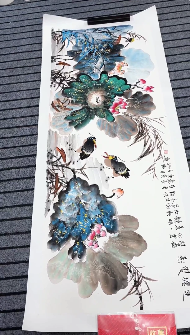 精品国画花鸟作品