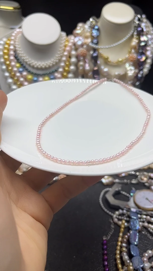 颈饰未镶嵌淡水珍珠多人