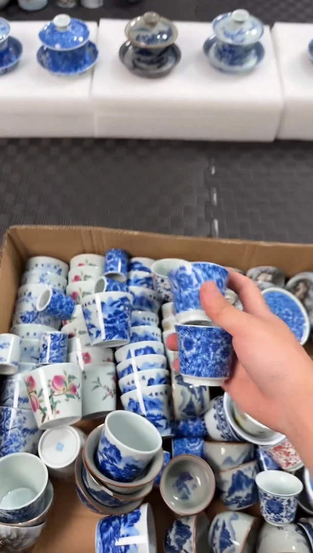 其他景德镇陶瓷茶具万花小客杯