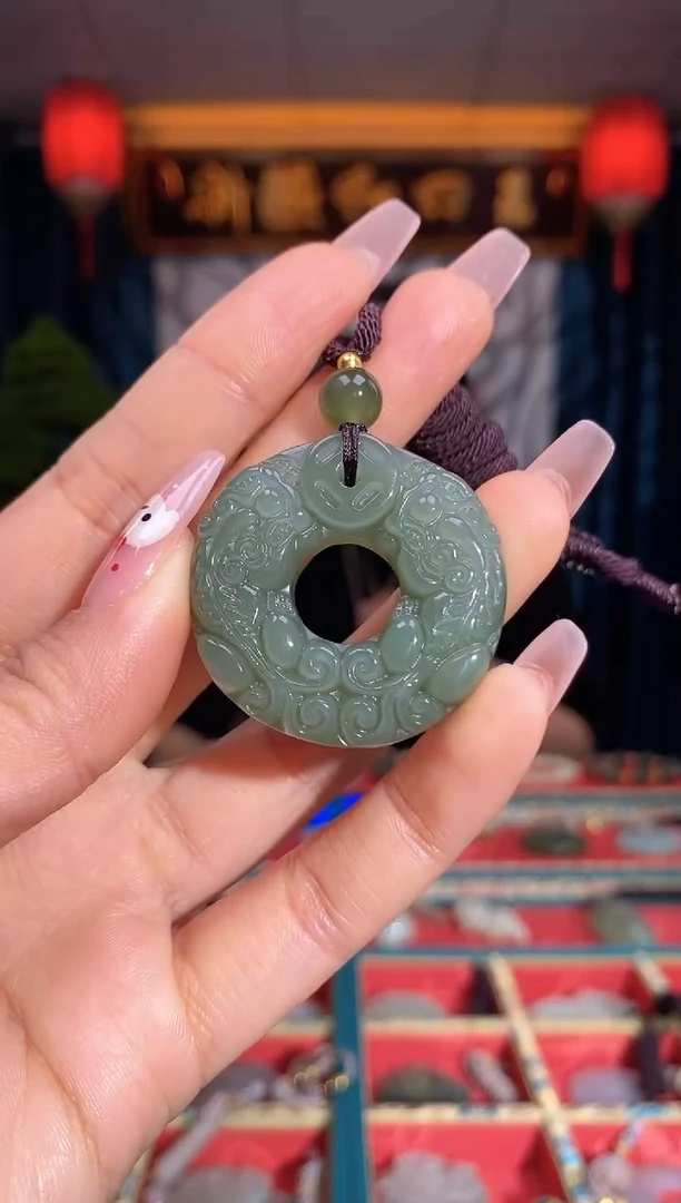 【闪购商品】和田玉颈饰未镶嵌双貔护主