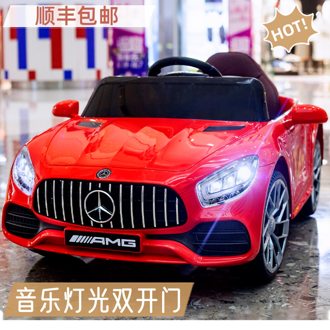 电动双开门音乐宝宝经典功能帅气工艺烤漆炫酷智能遥控小孩玩具