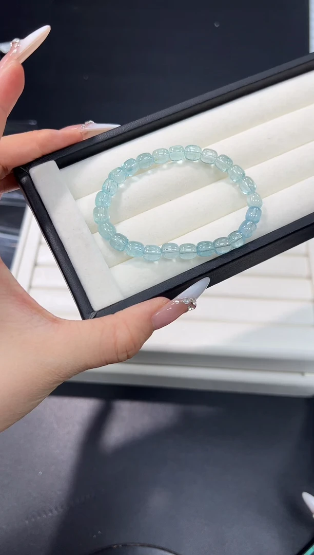 未镶嵌手链托帕石23Q多样性发其一【1条】默认微瑕