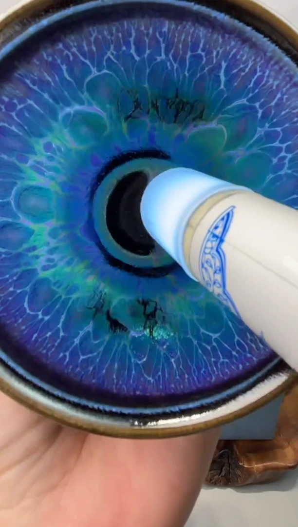 茶盏春申阁福利1只凤羽大尊杯