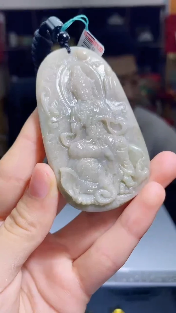 翡翠未镶嵌吊坠(不含链)E44