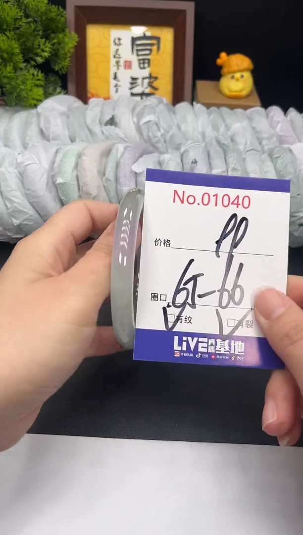 未镶嵌手镯翡翠拍下以实物为准1040