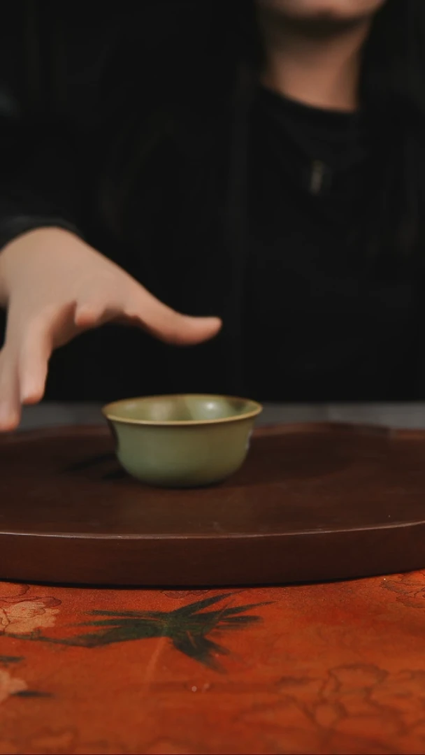 杯子瓷西*汝州原产地原矿仿古老釉