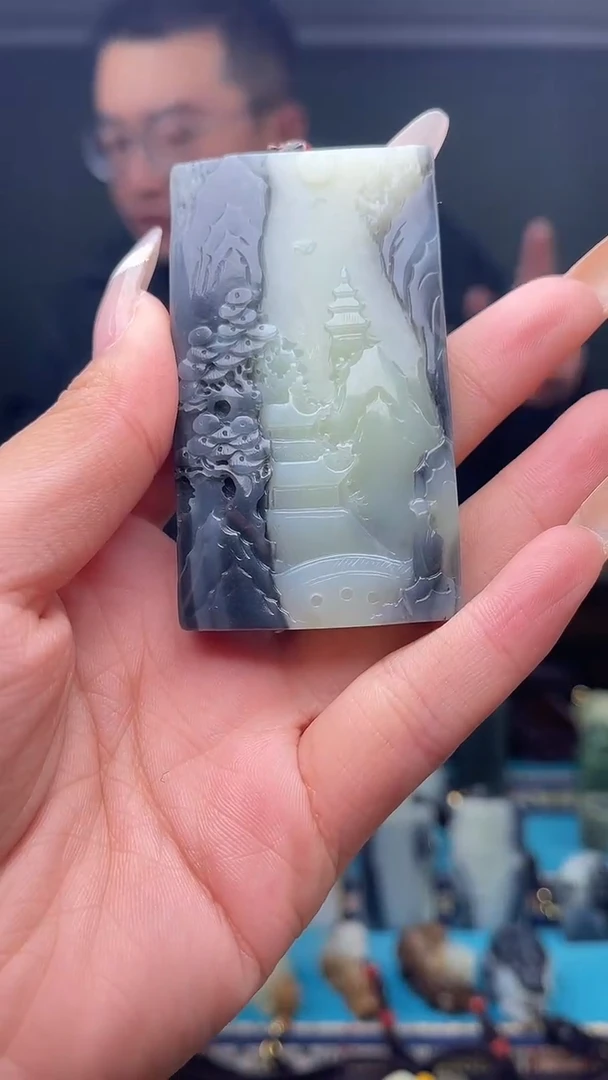 未镶嵌和田玉挂件1