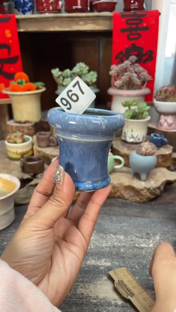 【闪购商品】摆件967知木小芳花盆