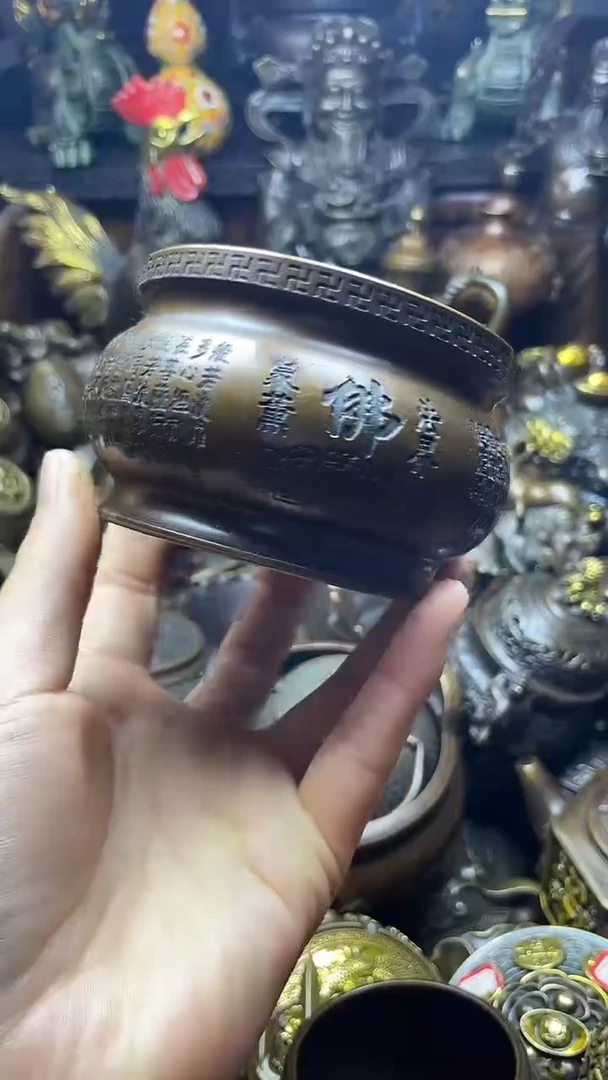 闪购链接，点击下单，有运费险，铜摆件
