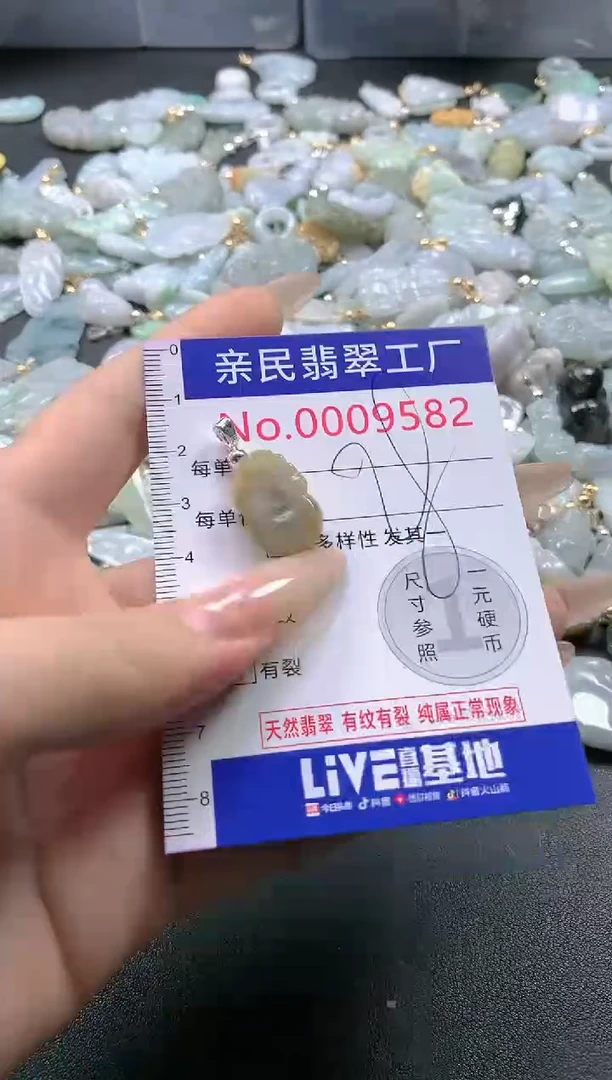 【闪购商品】翡翠吊坠(不含链)未镶嵌9582