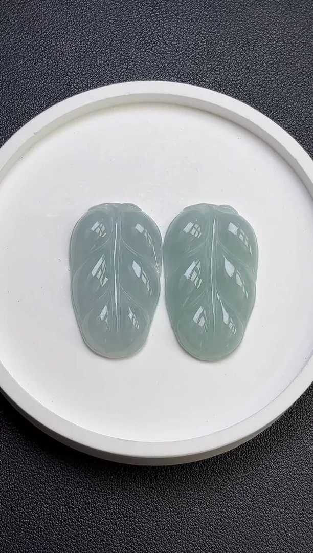 颈饰未镶嵌翡翠叶子多样性发一