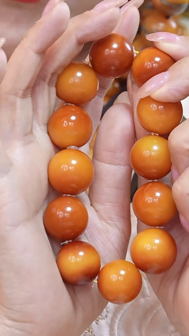 蜜蜡颈饰未镶嵌222-8893天然蜜蜡珠宝奇石云端妖孽全部保真