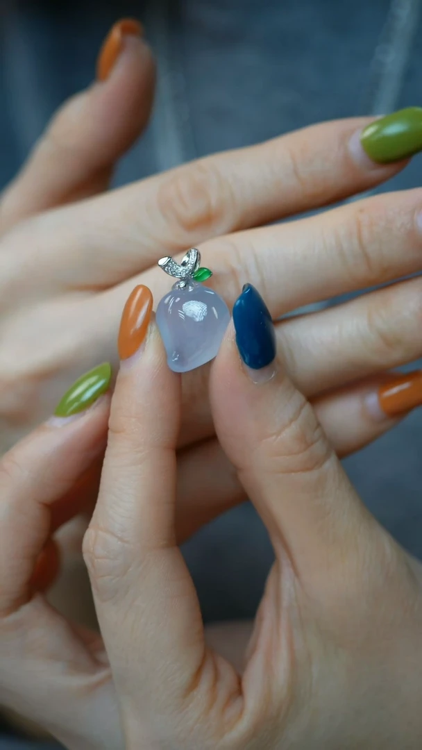 18K金镶嵌挂件翡翠34-吊坠/姿/3