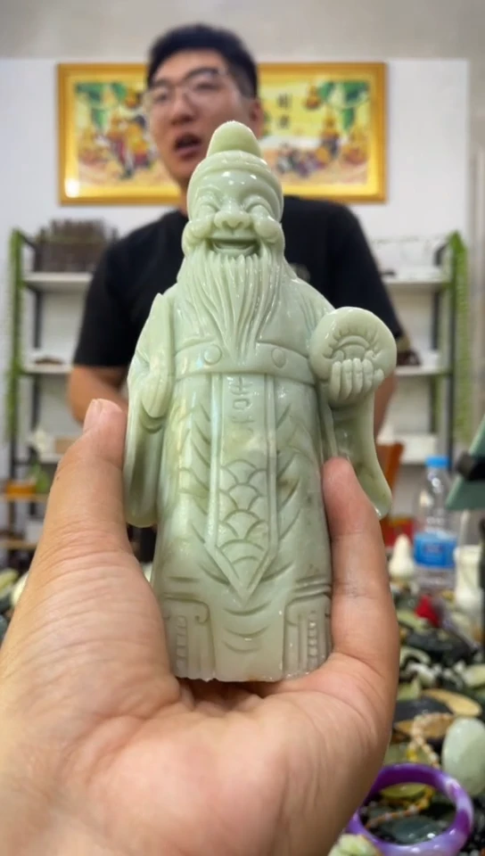 未镶嵌岫玉摆件