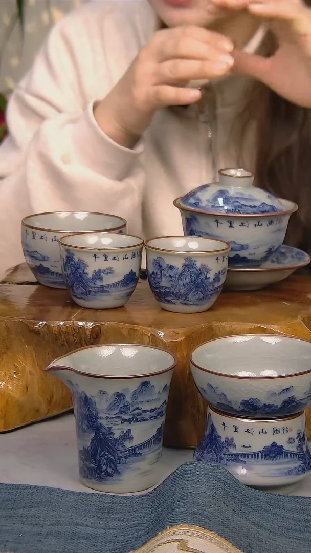 【闪购商品】简装家用款6件套 陶瓷家用茶具系列