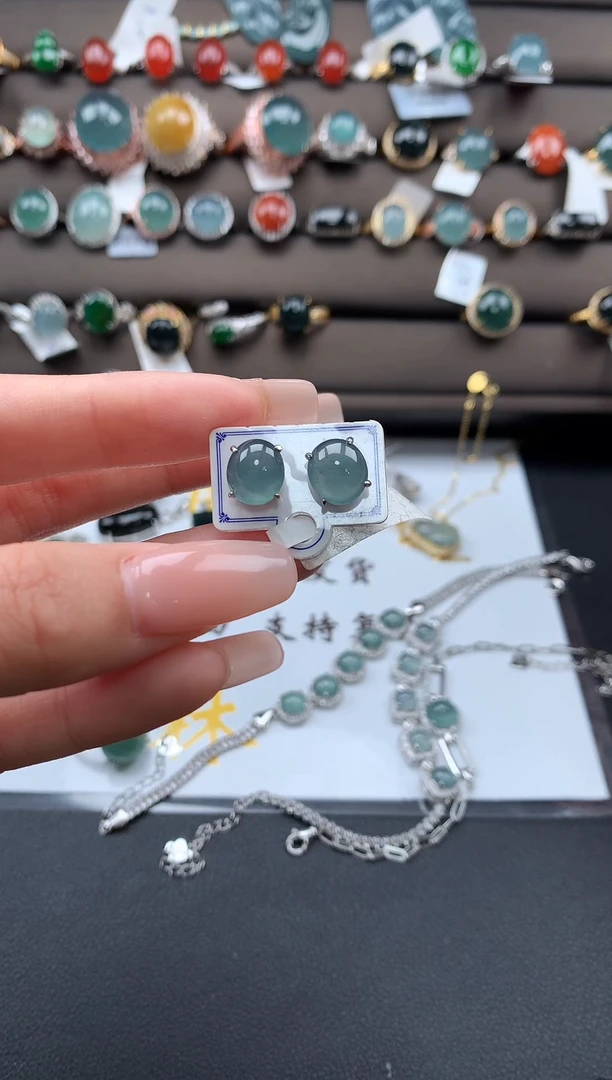 【闪购商品】翡翠戒指银S925镶嵌3123213