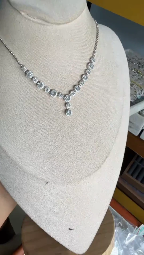 银S925镶嵌戒指翡翠项链3