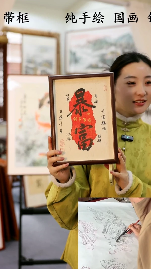 书法江南墨香书画作品（直播间价）