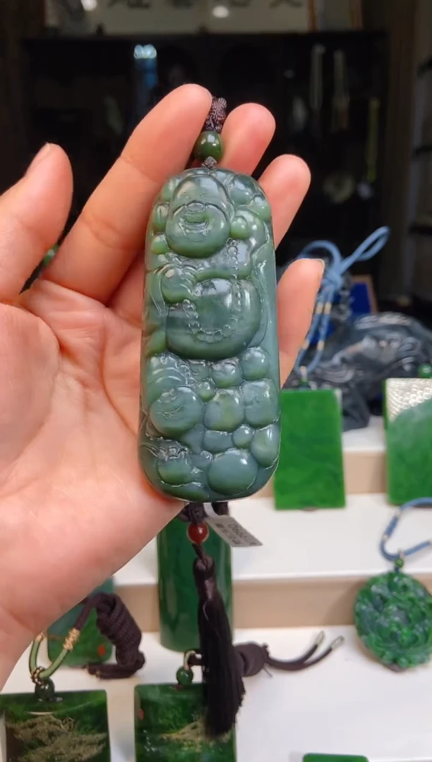 【闪购商品】和田玉挂件未镶嵌1