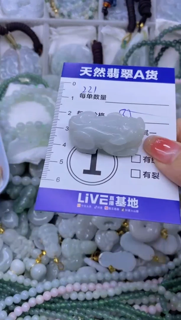 颈饰未镶嵌翡翠天然翡翠A货批量多样性发一件