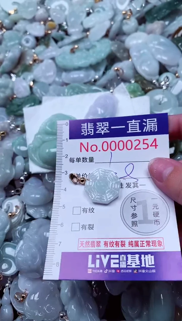 吊坠(不含链)未镶嵌翡翠254