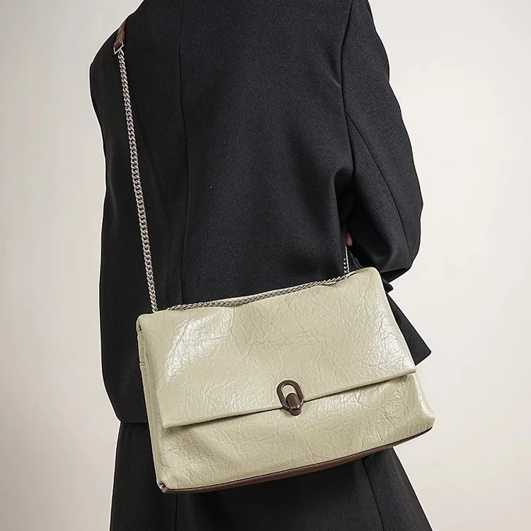 【设计师款】真皮软皮托特包女2025新款高级质感轻奢小众通勤大容量