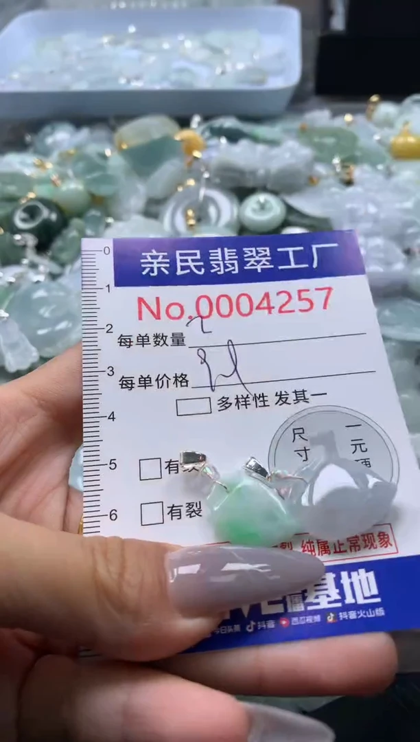 颈饰未镶嵌翡翠4257