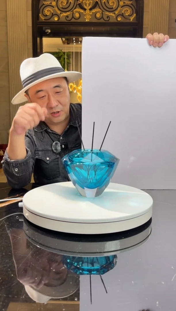 【闪购商品】茶宠AJ06647璀璨钻石蓝摆件