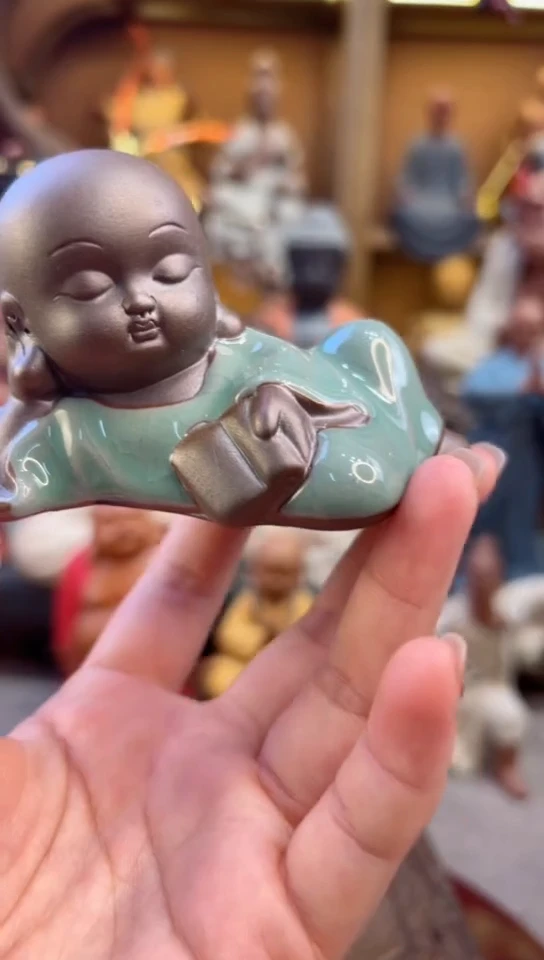 紫砂茶宠器闵茶宠摆件