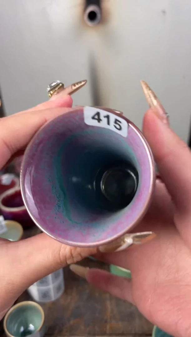 【闪购商品】摆件钧瓷手工茶器窑变