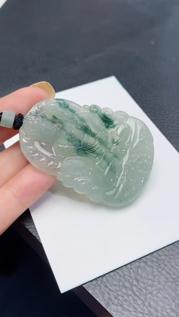 颈饰未镶嵌翡翠缅甸天然翡翠